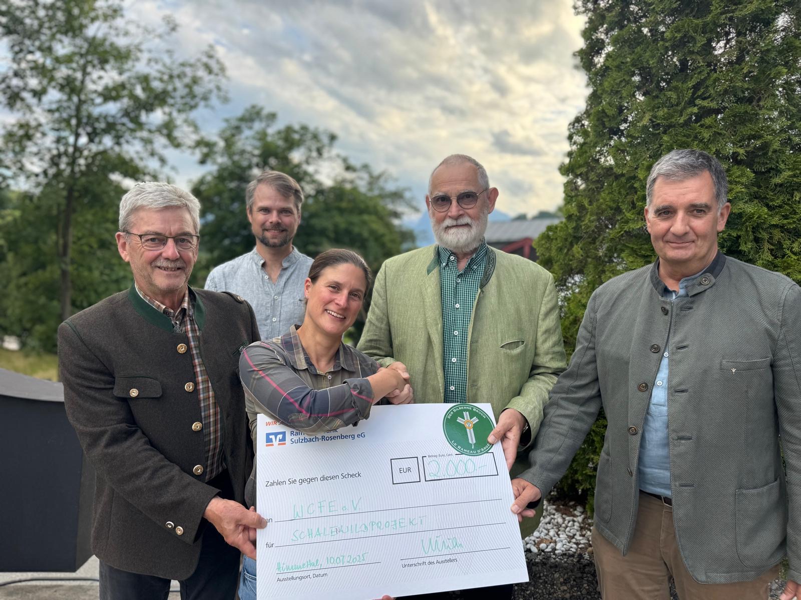 Stiftung Wald, Wild und Flur in Europa fördert Wildlife Conservation Forst Eibenstein (WCFE)